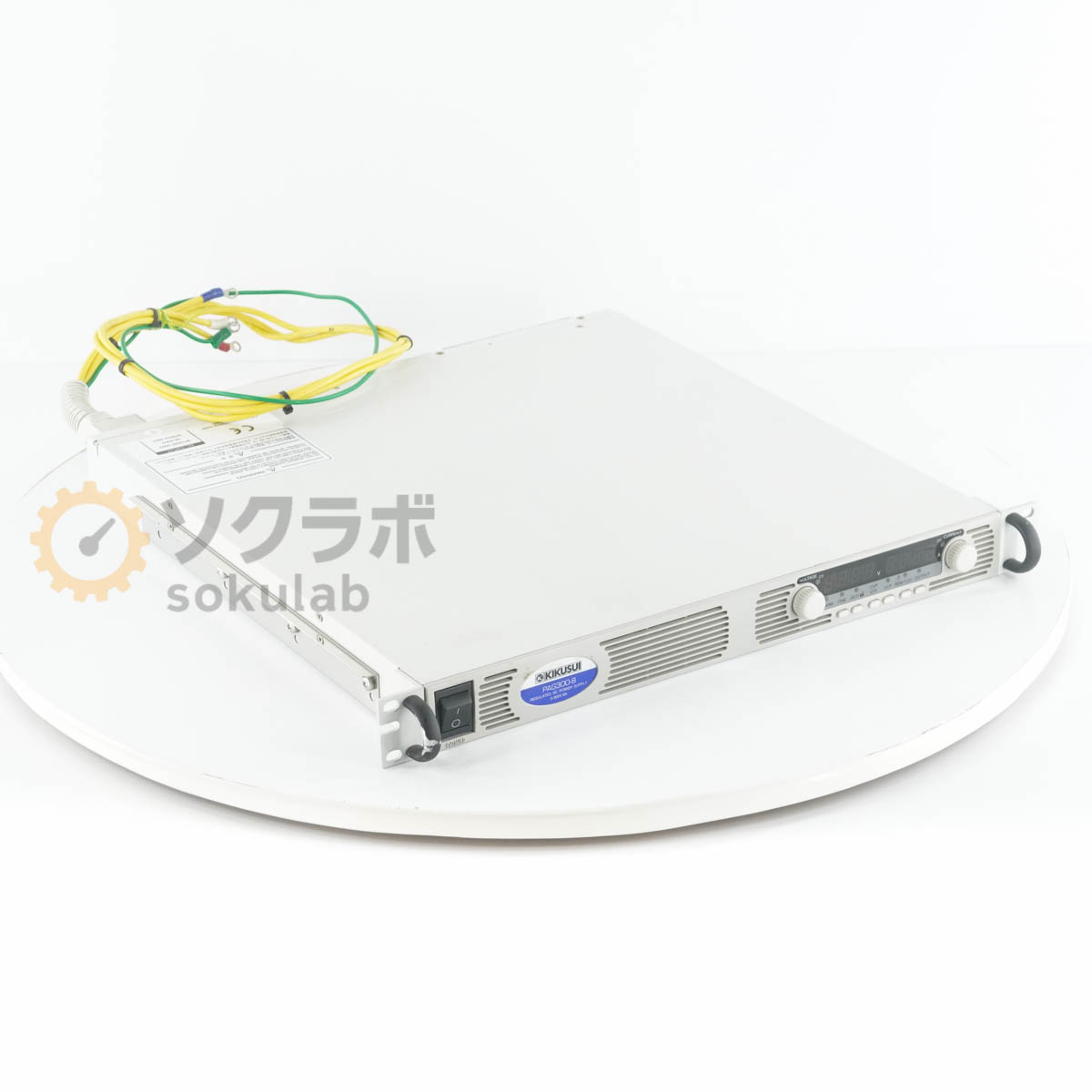 8日保証 KIKUSUI PAG300-8 3P200 0-300V 8A 三相200 REGULATED DC POWER SUPPLY 菊水 直流安定化電源 薄型可変スイッチング電源 DC電源 直流電源 
