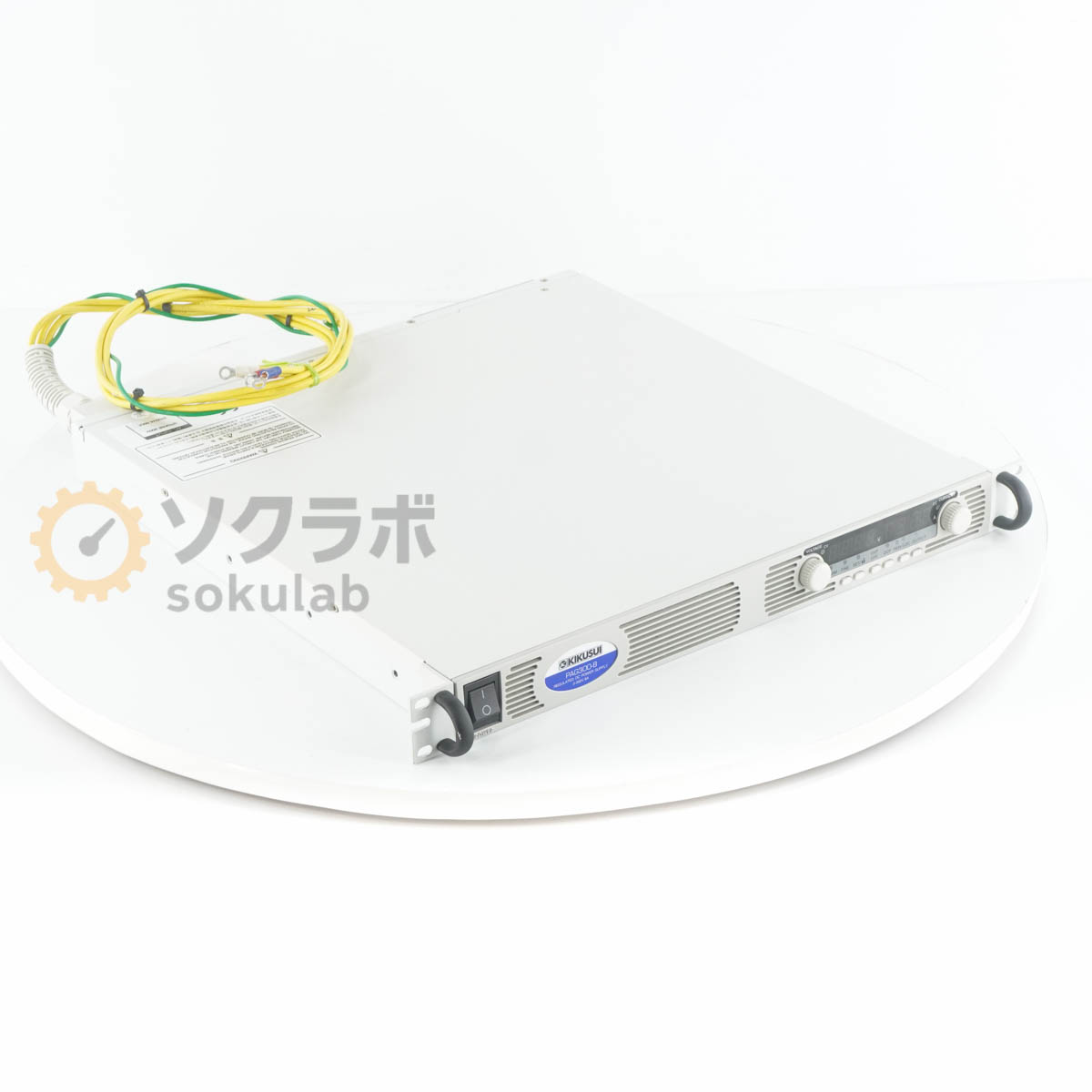 8日保証 KIKUSUI PAG300-8 3P200 0-300V 8A 三相200 REGULATED DC POWER SUPPLY 菊水 直流安定化電源 薄型可変スイッチング電源 DC電源 直流電源 