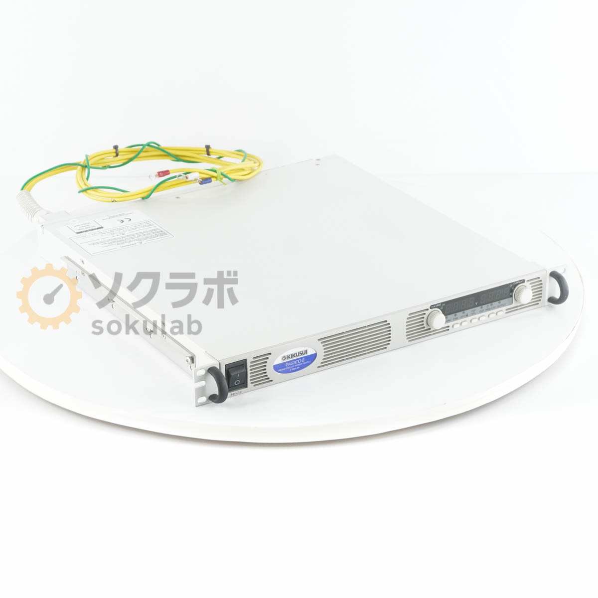 8日保証 KIKUSUI PAG300-8 3P200 0-300V 8A 三相200 REGULATED DC POWER SUPPLY 菊水 直流安定化電源 薄型可変スイッチング電源 DC電源 直流電源 