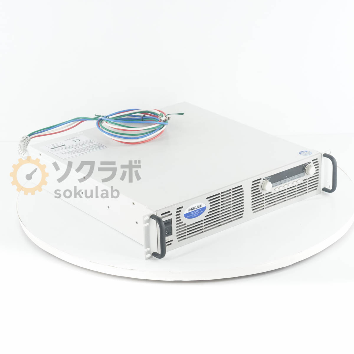 乐天商城 - 【中古】[DW]8日保証 KIKUSUI PAG300-17 0-300V 17A 三相200 REGULATED DC POWER SUPPLY 菊水 直流安定化電源 薄型可変スイッチング電源 DC電源 直流電源 [07896-0176]