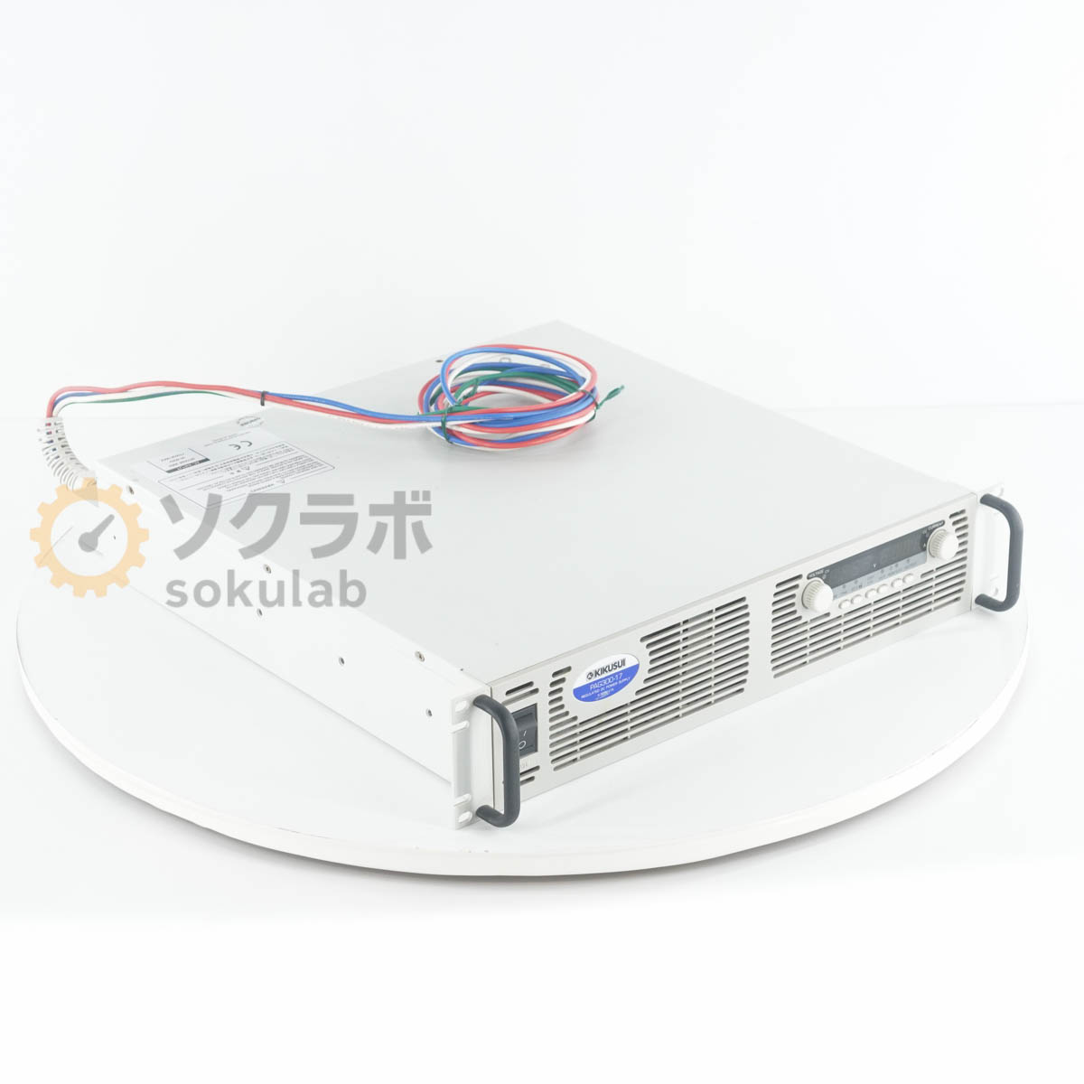乐天商城 - 【中古】[DW]8日保証 KIKUSUI PAG300-17 0-300V 17A 三相200 REGULATED DC POWER SUPPLY 菊水 直流安定化電源 薄型可変スイッチング電源 DC電源 直流電源 [07896-0179]
