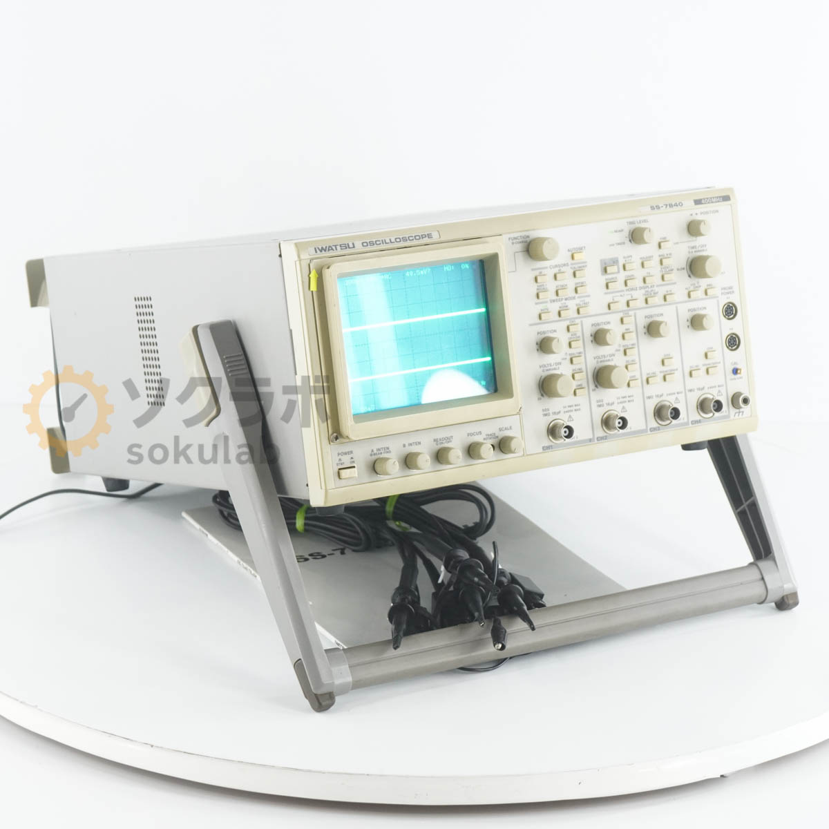 乐天商城 - 【中古】[DW]8日保証 IWATSU SS-7840 400MHz OSCILLOSCOPE [08104-0002]