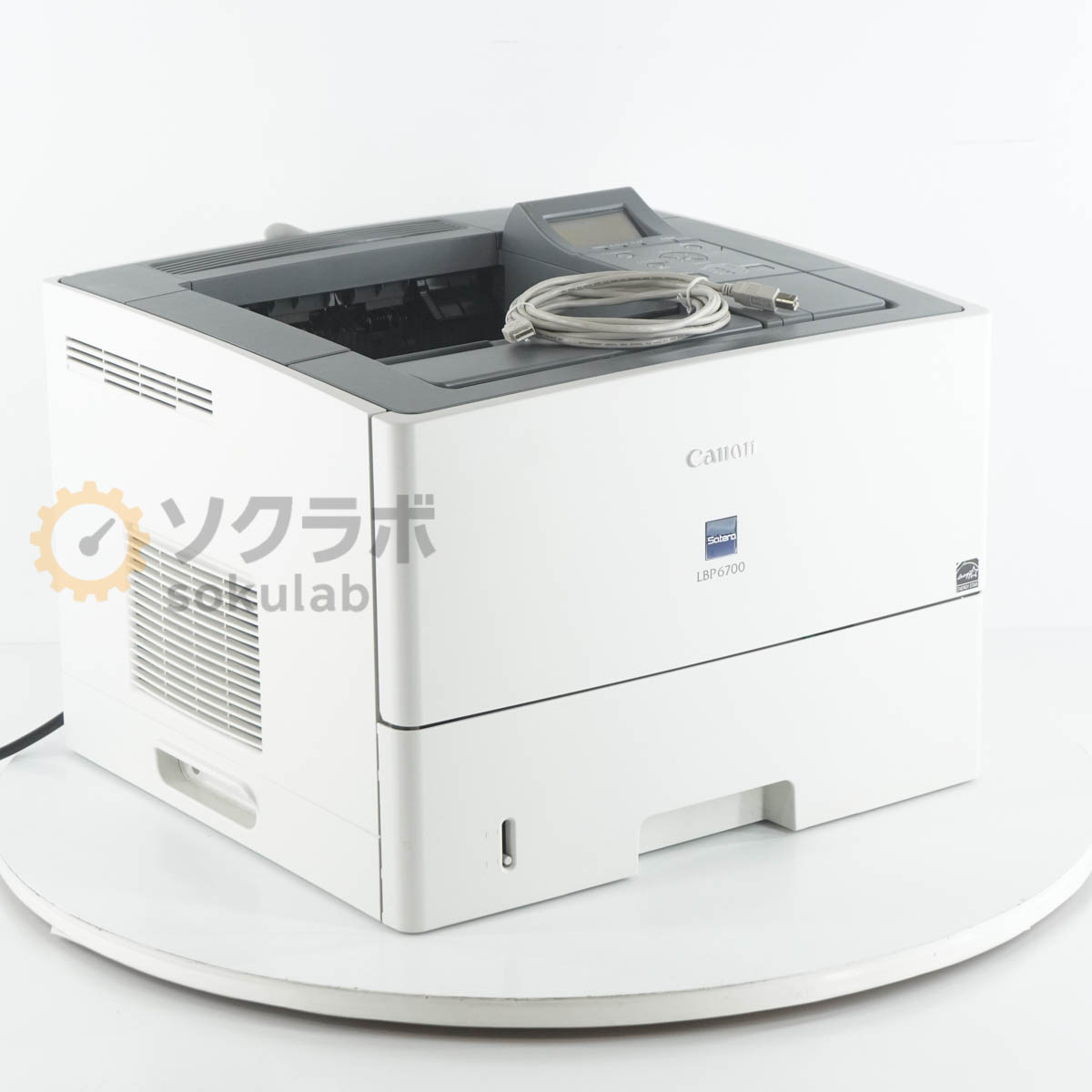乐天商城 - 【中古】[PG]8日保証 印刷1021枚 CANON LBP6700 A4 キャノン モノクロレーザープリンター [08329-0065]