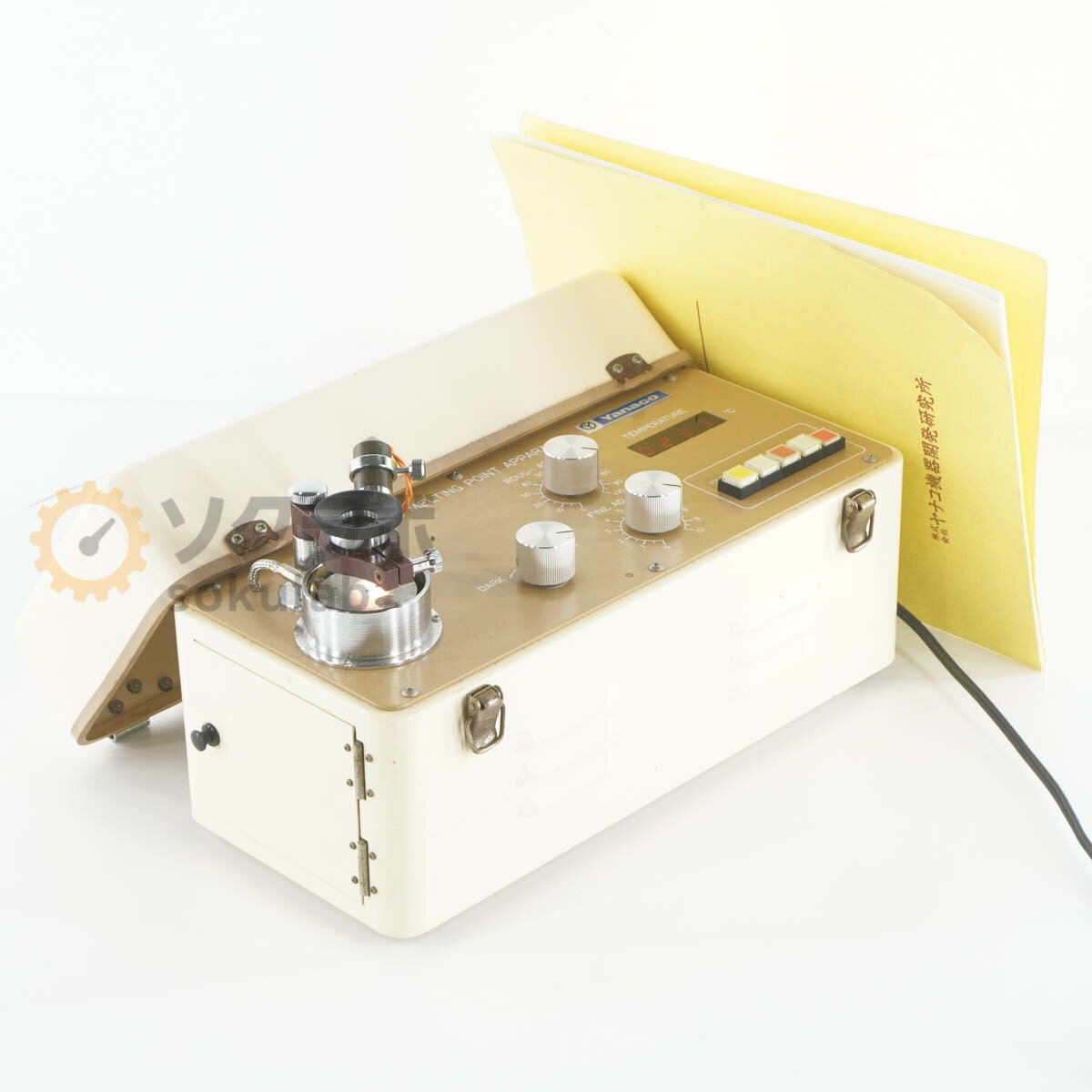 8日保証 Yanaco MP-500D MICRO MELTING POINT APPARATUS ヤナコ機器開発研究所 微量融点測定装置 