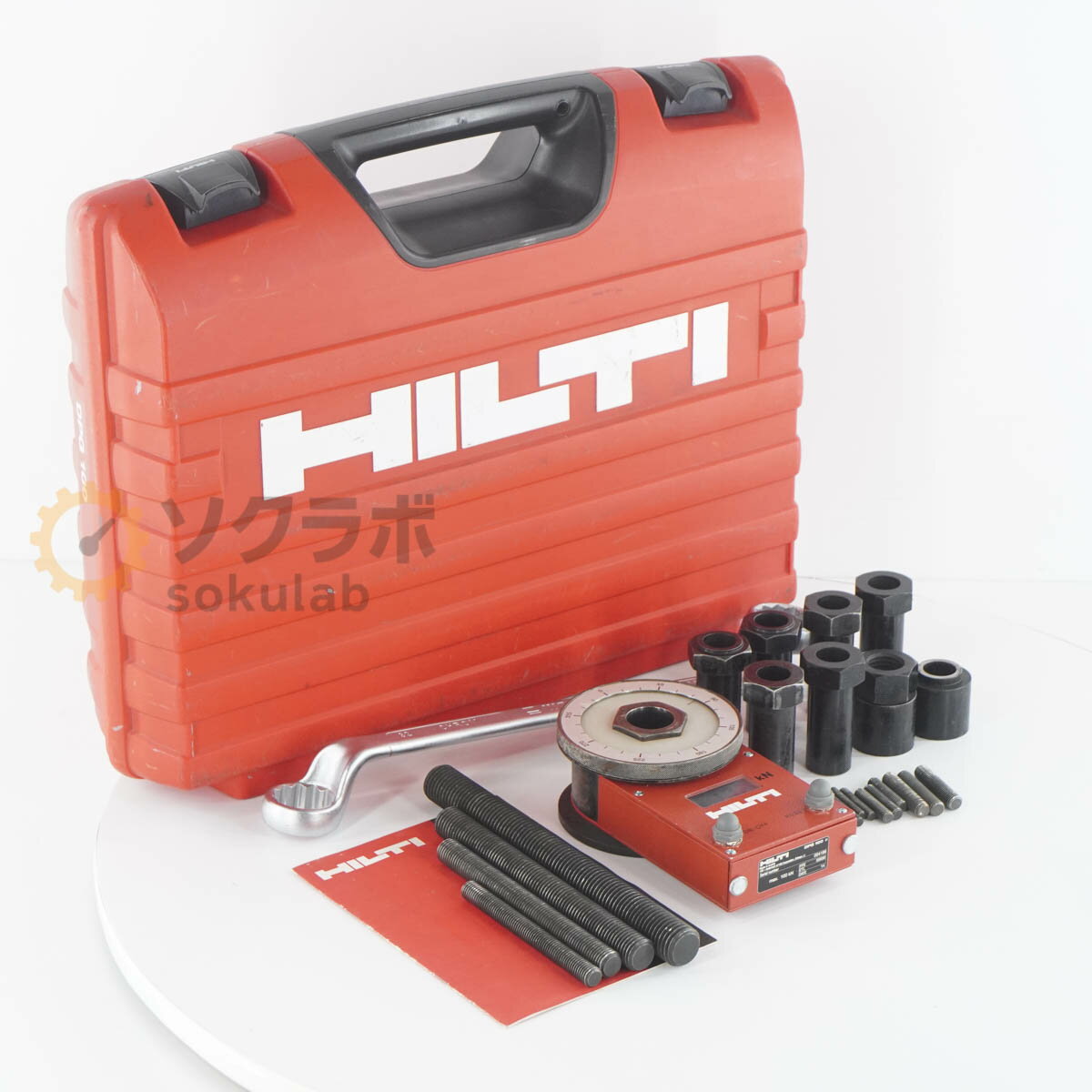 乐天商城 - 【中古】[DW]8日保証 HILTI DPG 100 01 DPG100 Anchor Tester ヒルティ アンカーテスター 非破壊テスター アンカーボルト引張試験機 [08379-0133]