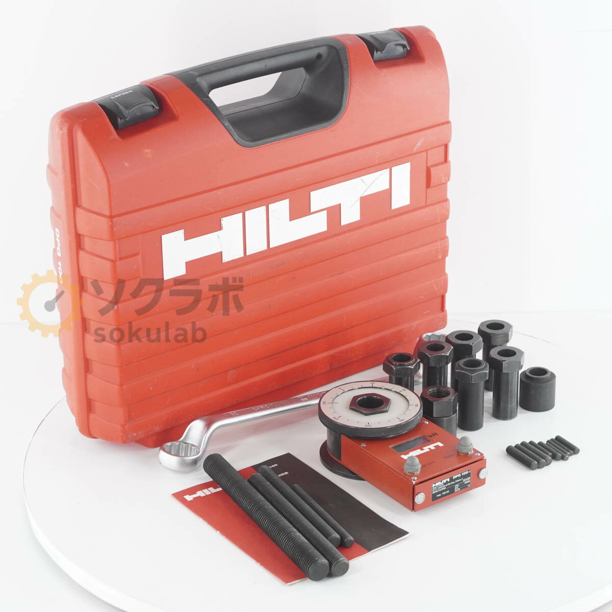 乐天商城 - 【中古】[JB]保証なし HILTI DPG 100 01 DPG100 Anchor Tester ヒルティ アンカーテスター 非破壊テスター アンカーボルト引張試験機 [08379-0134]