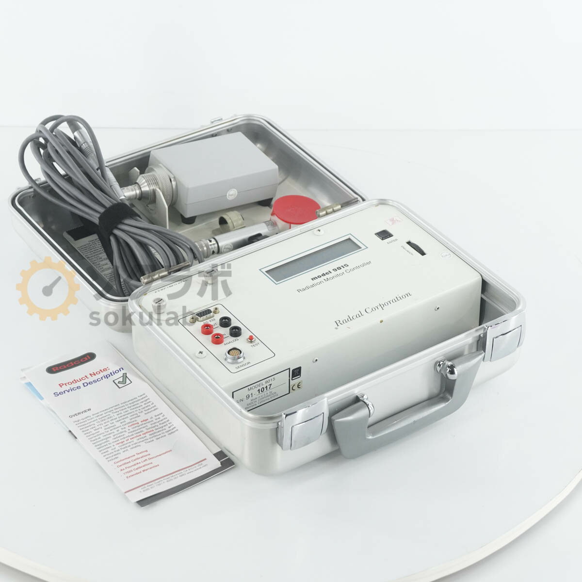 乐天商城 - 【中古】[DW]8日保証 Radcal 9015 9060A 10X5-6M Radiation Monitor Controller Electrometer/Ion Chamber 線量計 X線測定器 イオンチャンバー [08427-0057]
