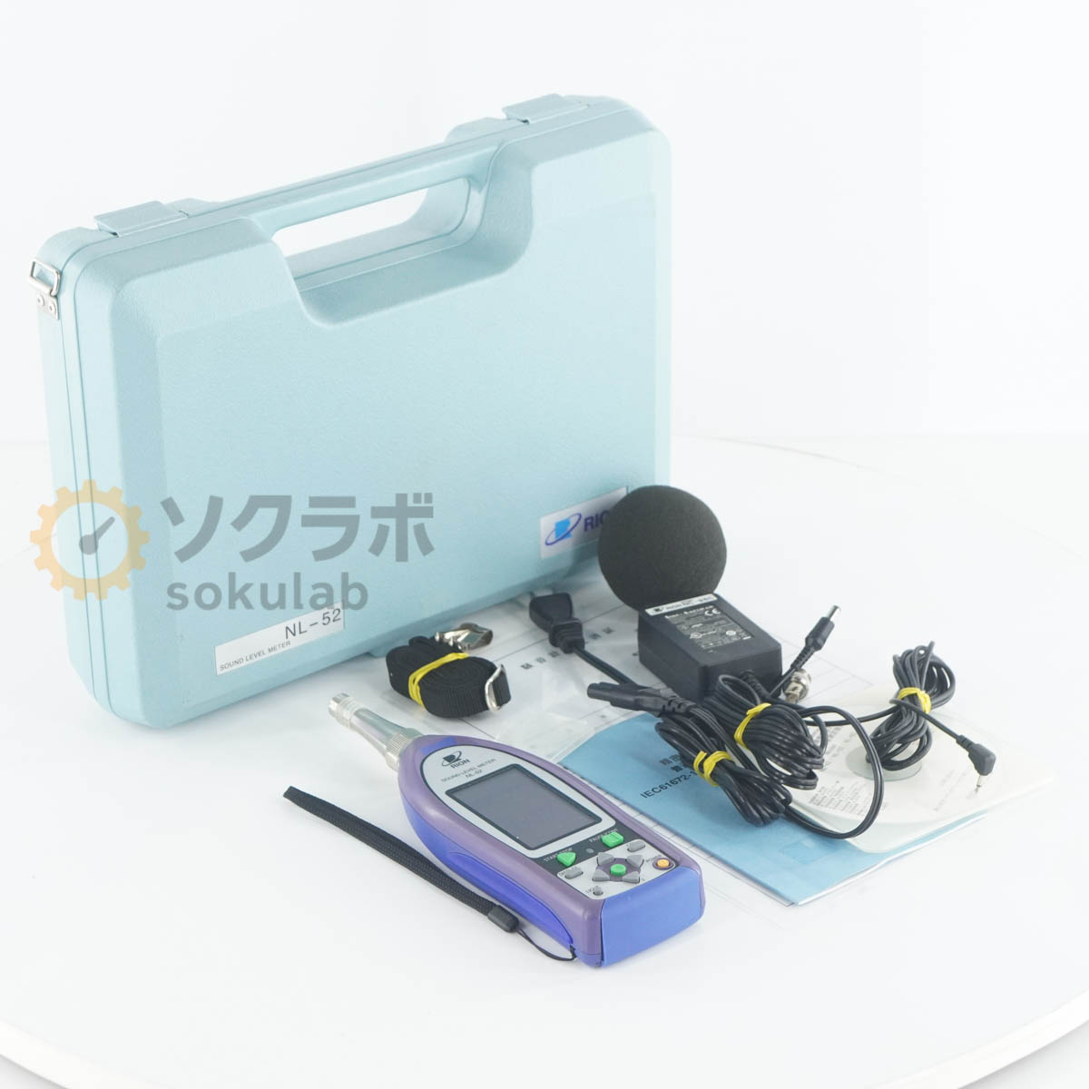 乐天商城 - 【中古】[DW]8日保証 RION NL-52 SOUND LEVEL METER リオン 精密騒音計 サウンドレベルメーター [08472-0247]