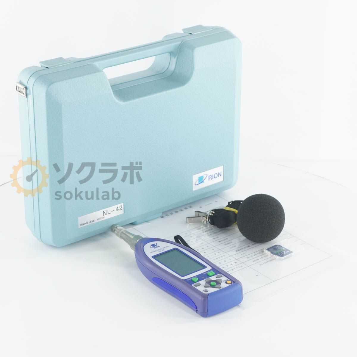 乐天商城 - 【中古】[DW]8日保証 RION NL-42 SOUND LEVEL METER リオン 普通騒音計 サウンドレベルメーター [08472-0252]