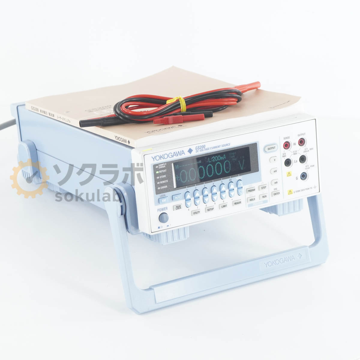 乐天商城 - 【中古】[DW]8日保証 YOKOGAWA GS200 GS210-1-M/MON/C10 DC VOLTAGE/CURRENT SOURCE 横河 直流電圧/電流源 [08472-0258]