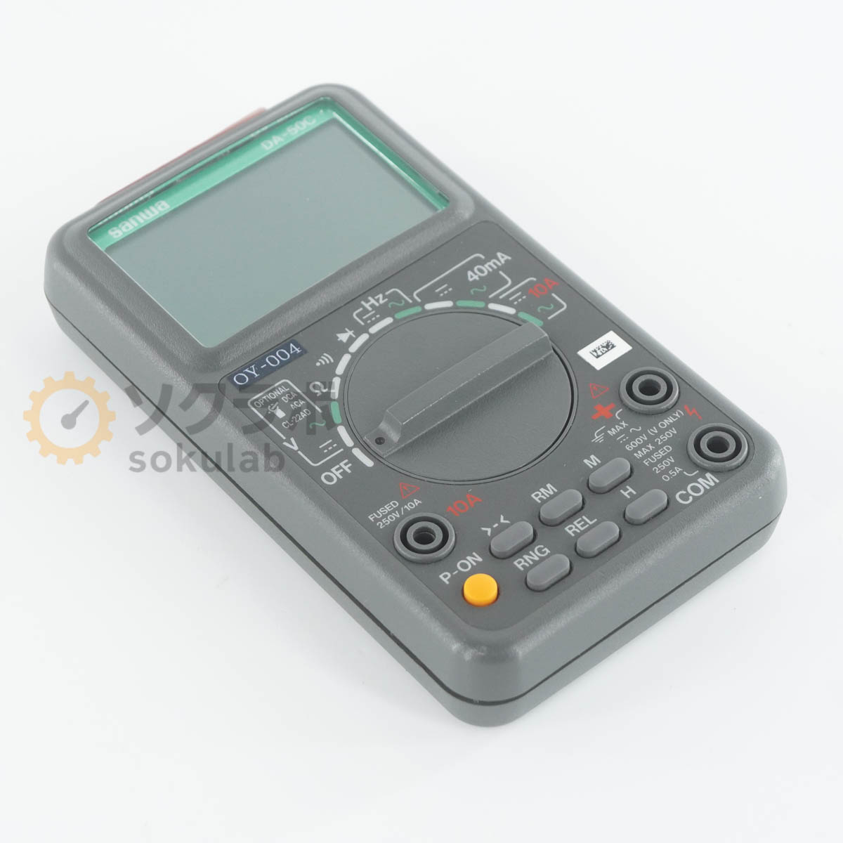 保証なし sanwa DA-50C DMM DIGITAL MULTIMETER 三和電気計器 デジタルマルチメーター 