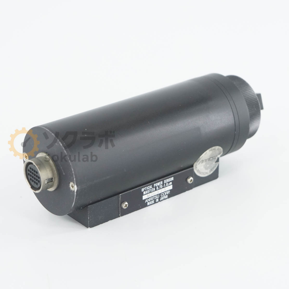 8日保証 Anritsu MA9712A 0.75-1.8μm OPTICAL POWER SENSOR アンリツ 光パワーセンサー オプティカルパワーセンサー 