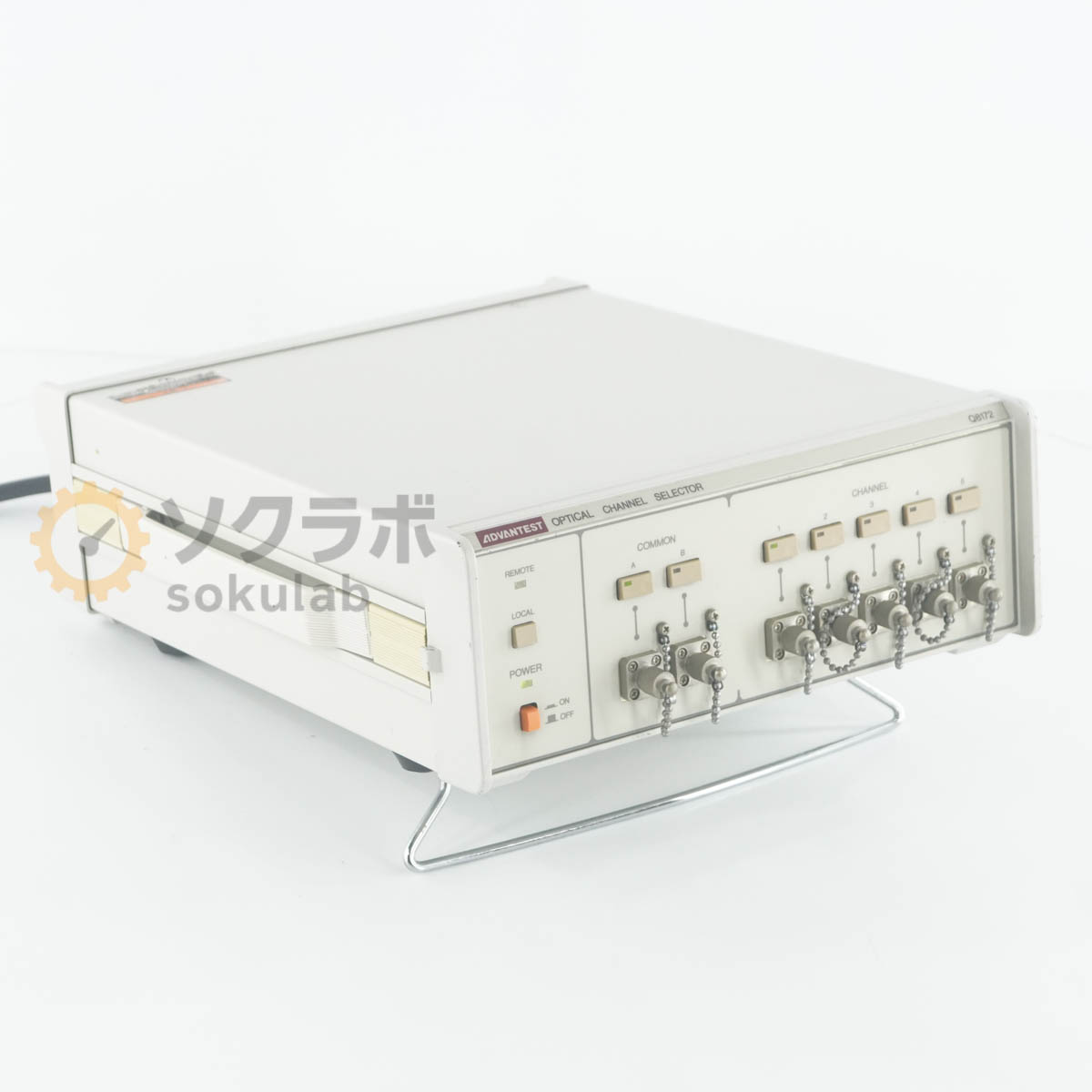 8日保証 ADVANTEST Q8172 OPTICAL CHANNEL SELECTOR アドバンテスト 光チャンネルセレクター オプティカルチャンネルセレクター 