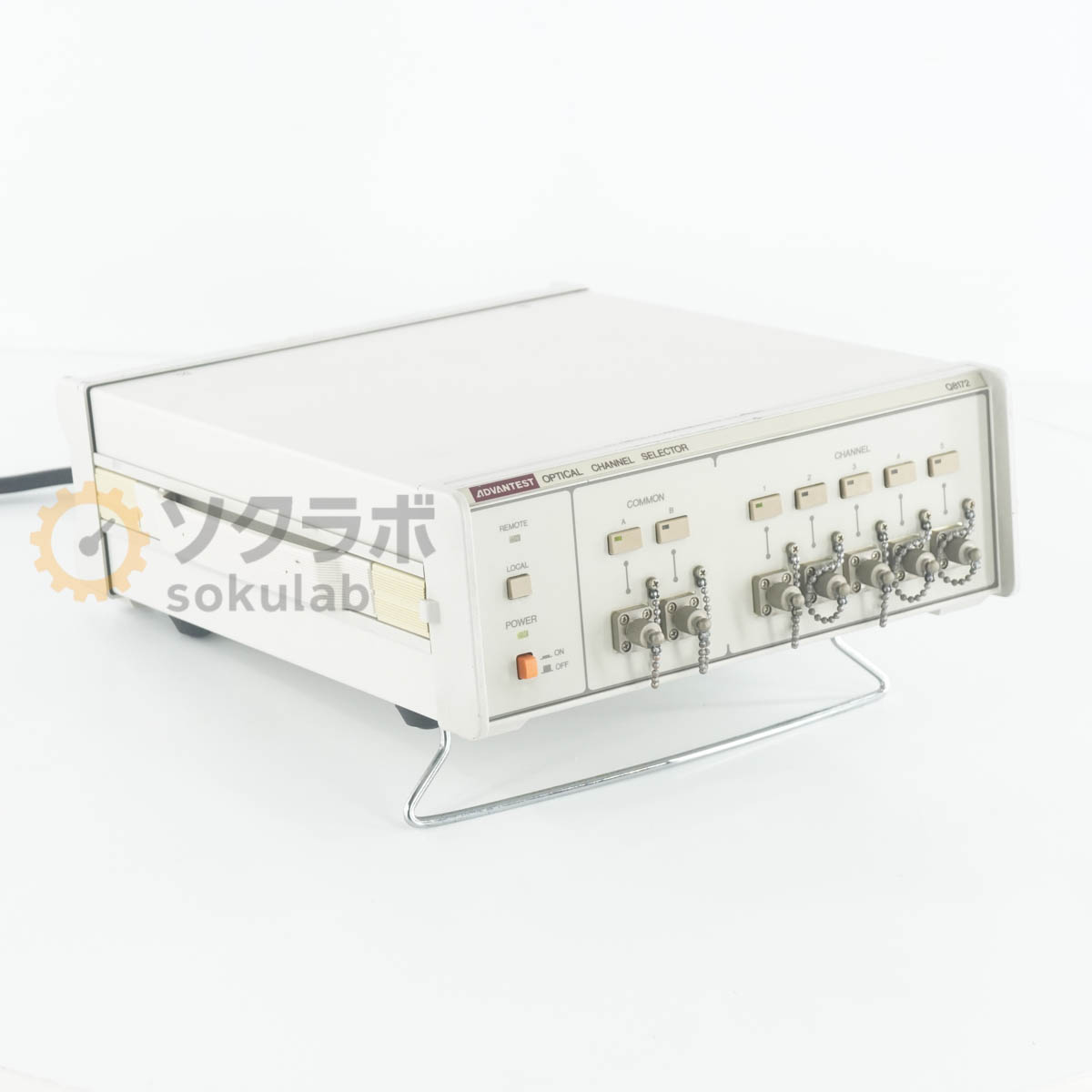 8日保証 ADVANTEST Q8172 OPTICAL CHANNEL SELECTOR アドバンテスト 光チャンネルセレクター オプティカルチャンネルセレクター 