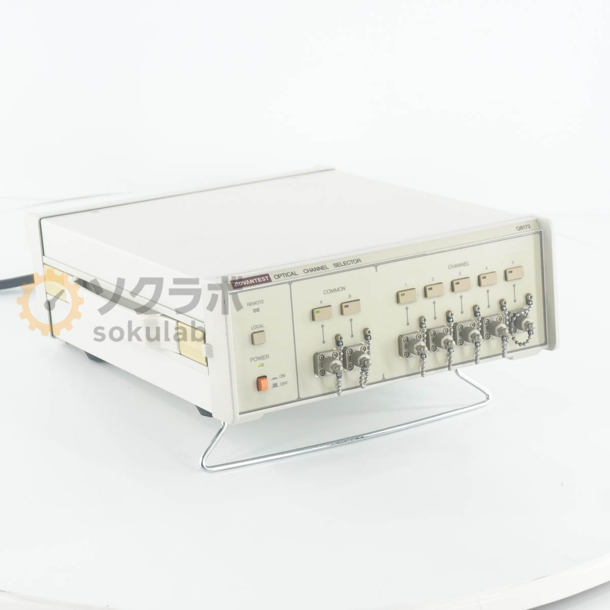 8日保証 ADVANTEST Q8172 OPTICAL CHANNEL SELECTOR アドバンテスト 光チャンネルセレクター オプティカルチャンネルセレクター 