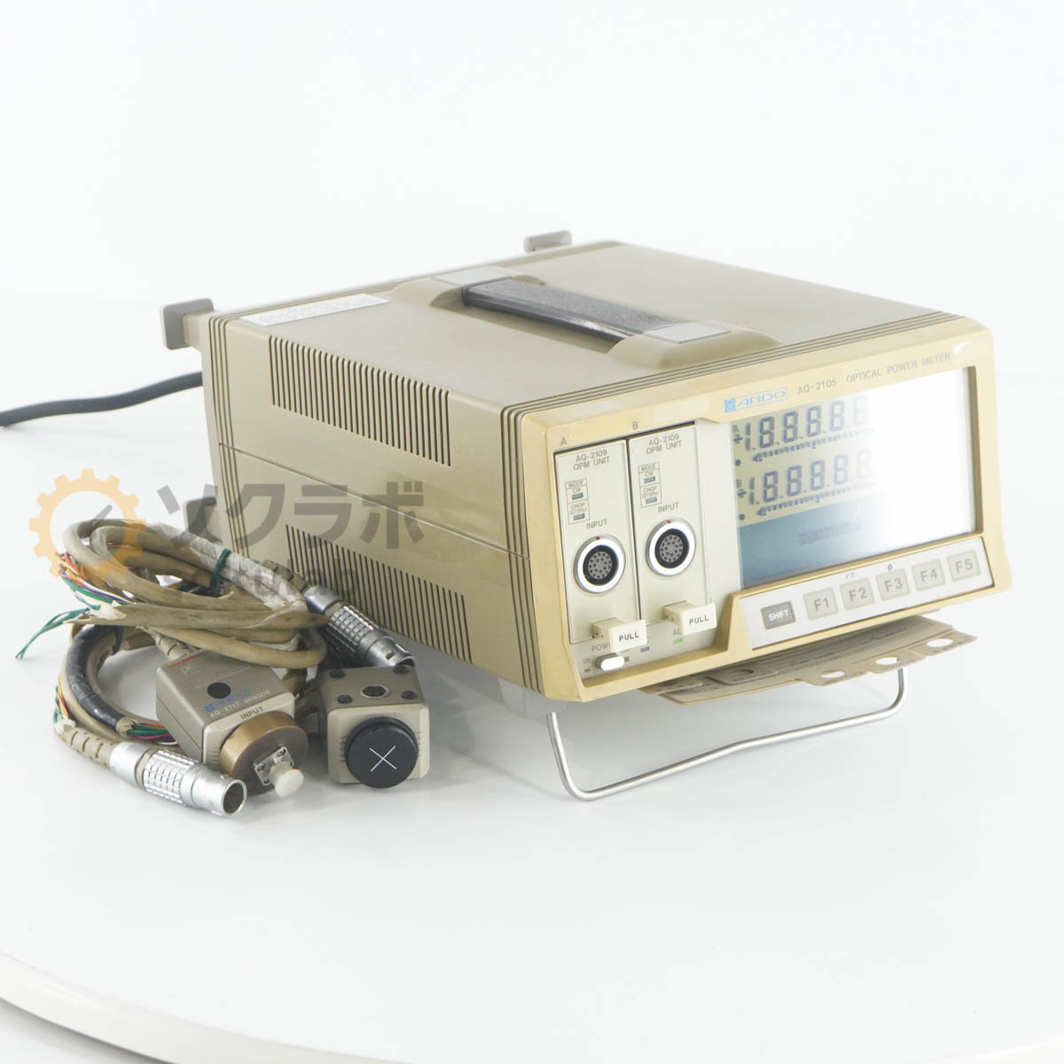8日保証 ANDO AQ-2105 OPTICAL POWER METER OPM 安藤電気 光パワーメーター オプティカルパワーメーター 