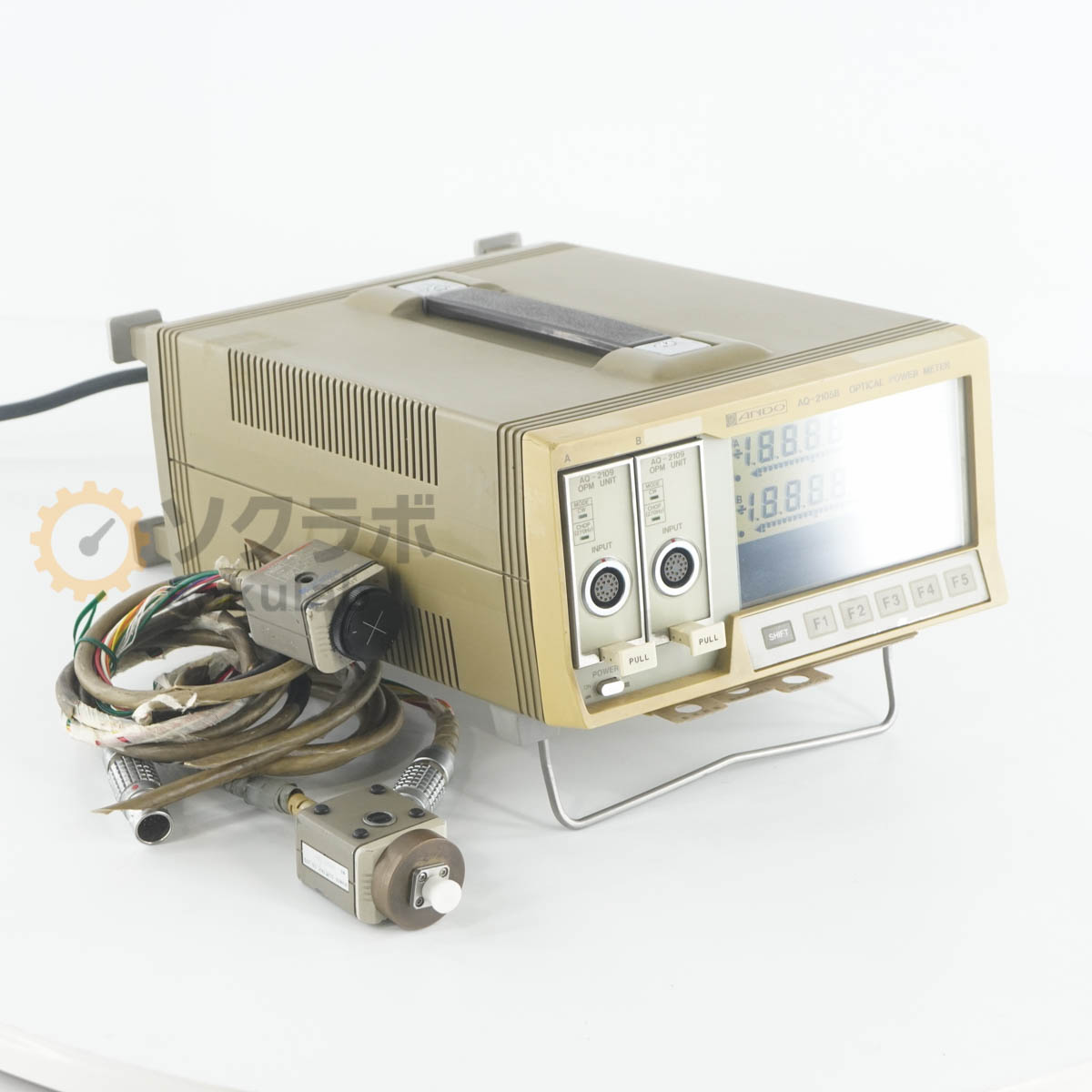 8日保証 ANDO AQ-2105B OPTICAL POWER METER OPM 安藤電気 光パワーメーター オプティカルパワーメーター 