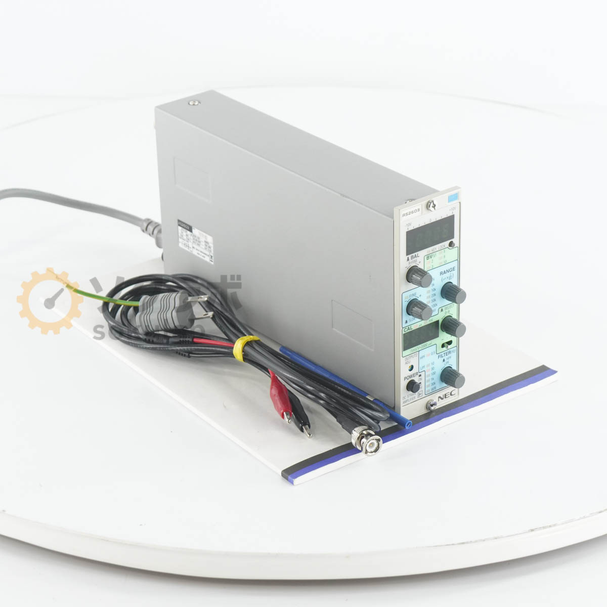 8日保証 NEC San-ei AS2603 DC STRAIN AMPLIFIER NEC三栄 A＆D DCストレンアンプ 動ひずみ測定器 