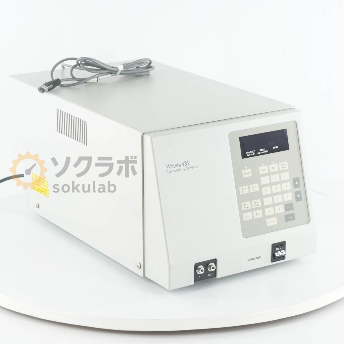 8日保証 Waters 432 Conductivity Detector ウォーターズ 電気伝導度検出器 