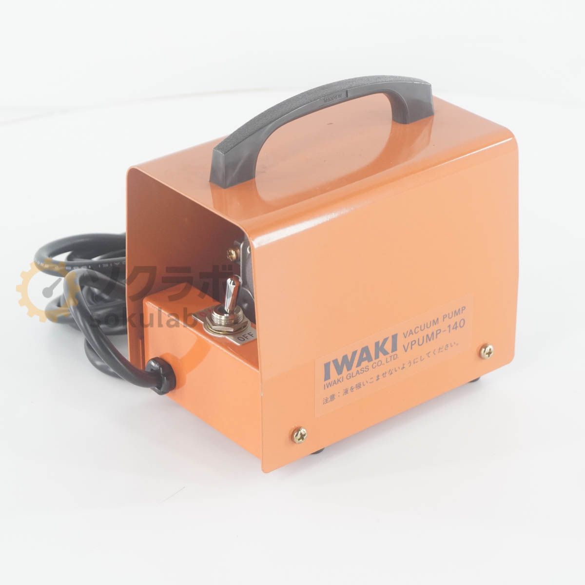 【中古】[DW]8日保証 IWAKI VPUMP-140 イワキ 真空ポンプ VACUUM PUMP バキューム...