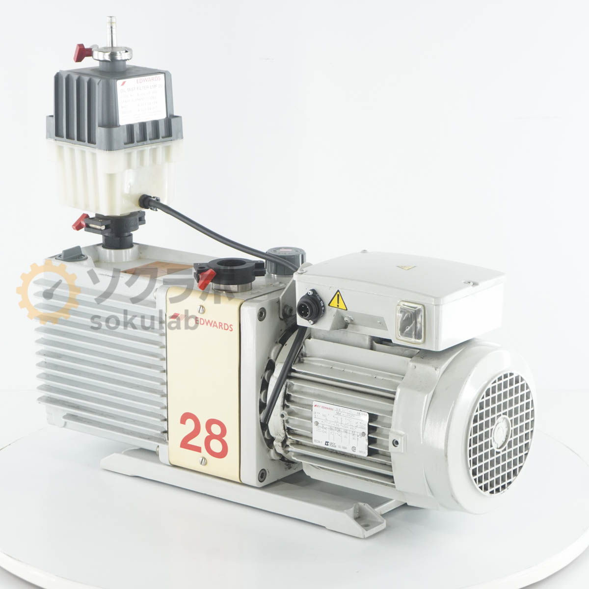 【中古】[DW]8日保証 EDWARDS E2M28 A373-16-903 50/60Hz エドワーズ ロータリーポ...