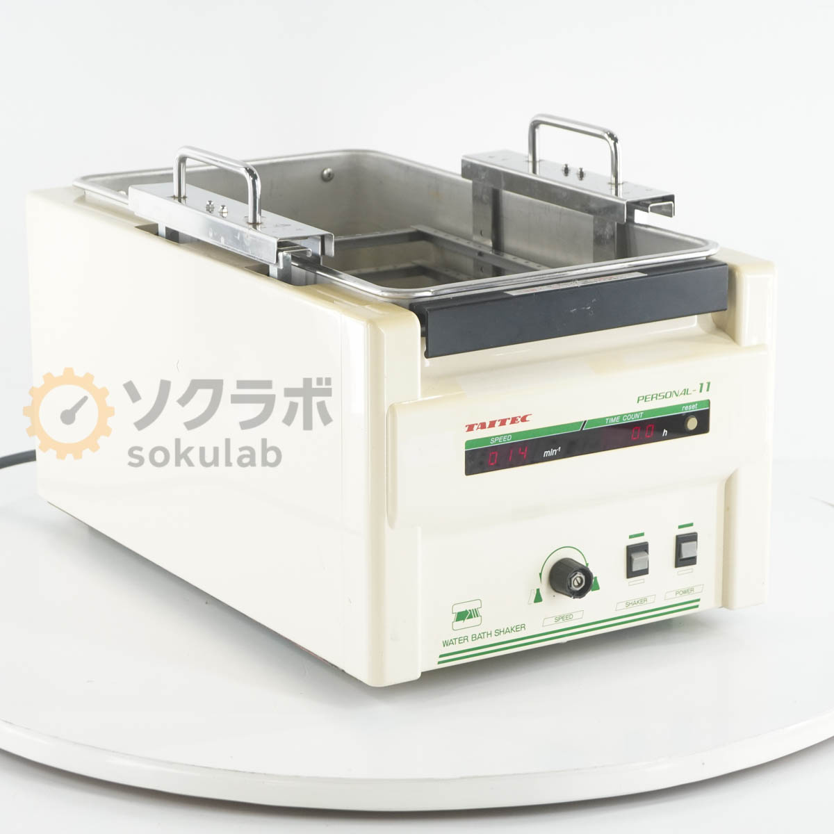 型番補足：パーソナル-11【保証あり】開発機関や研究所等から動作品として入荷いたしました。 当店では校正は行なっておりませんので、校正期限内レベルの精度・確度を保証するものではございません。 あくまでも中古品としてご理解の上、ご購入ください。 詳細は写真にてご確認ください。【当商品について】商品内容詳細は写真からご確認をお願いいたします。【外観・動作・補足コメント】傷や汚れがあります。SPEEDのツマミカバーが欠損しております。【サイズ】高さ30.00cm×幅30.00cm×奥行50.00cm　重さ約15.00kg【サイズ補足】
