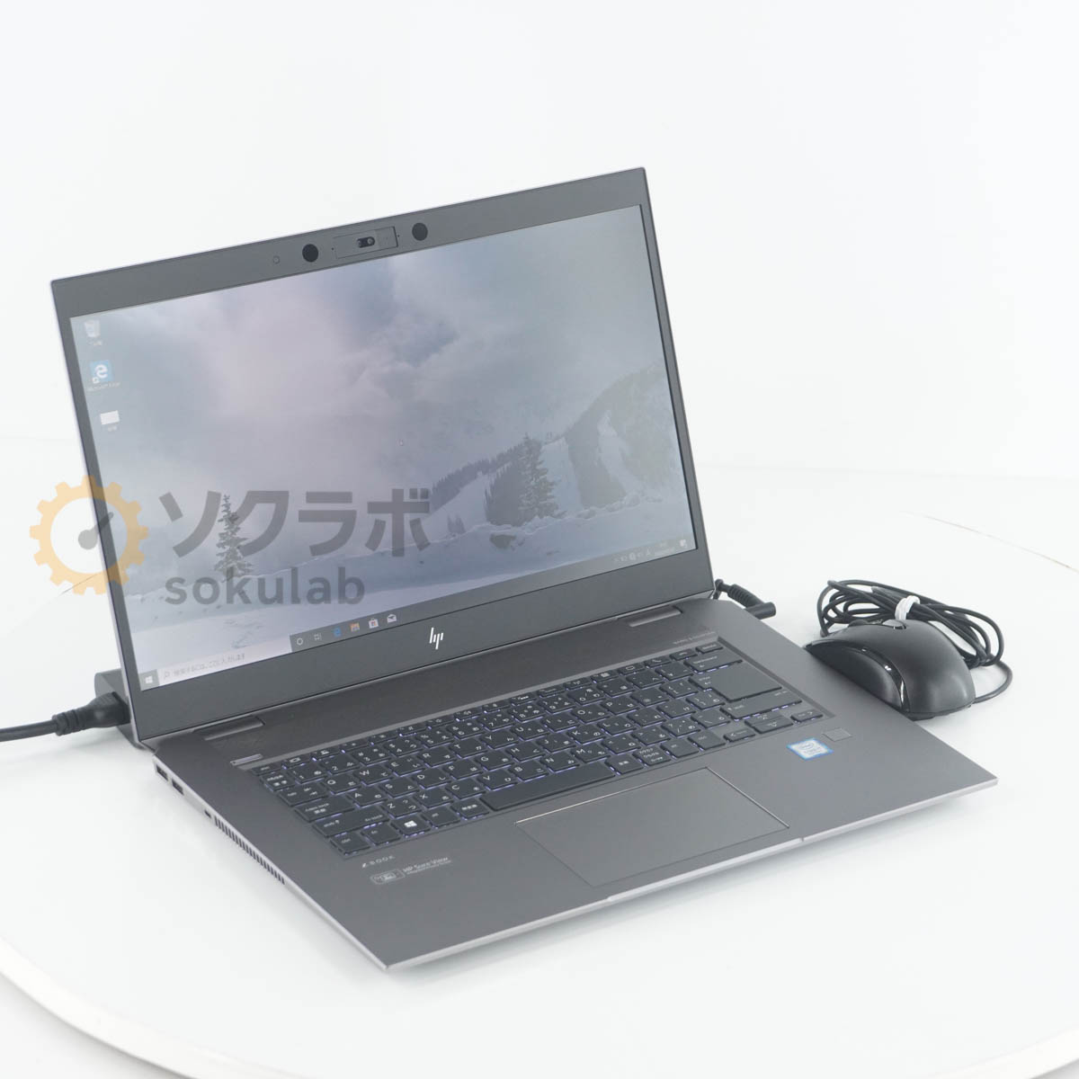 【中古】[PG]8日保証 hp ZBook Studio G5 Core i7-9750H 2.60GHz/32GB/SSD512GB NVMe/Win10/Quadro P1000 ノートパソコン PC ノートPC Mobile Workstatio… [08627-0349]