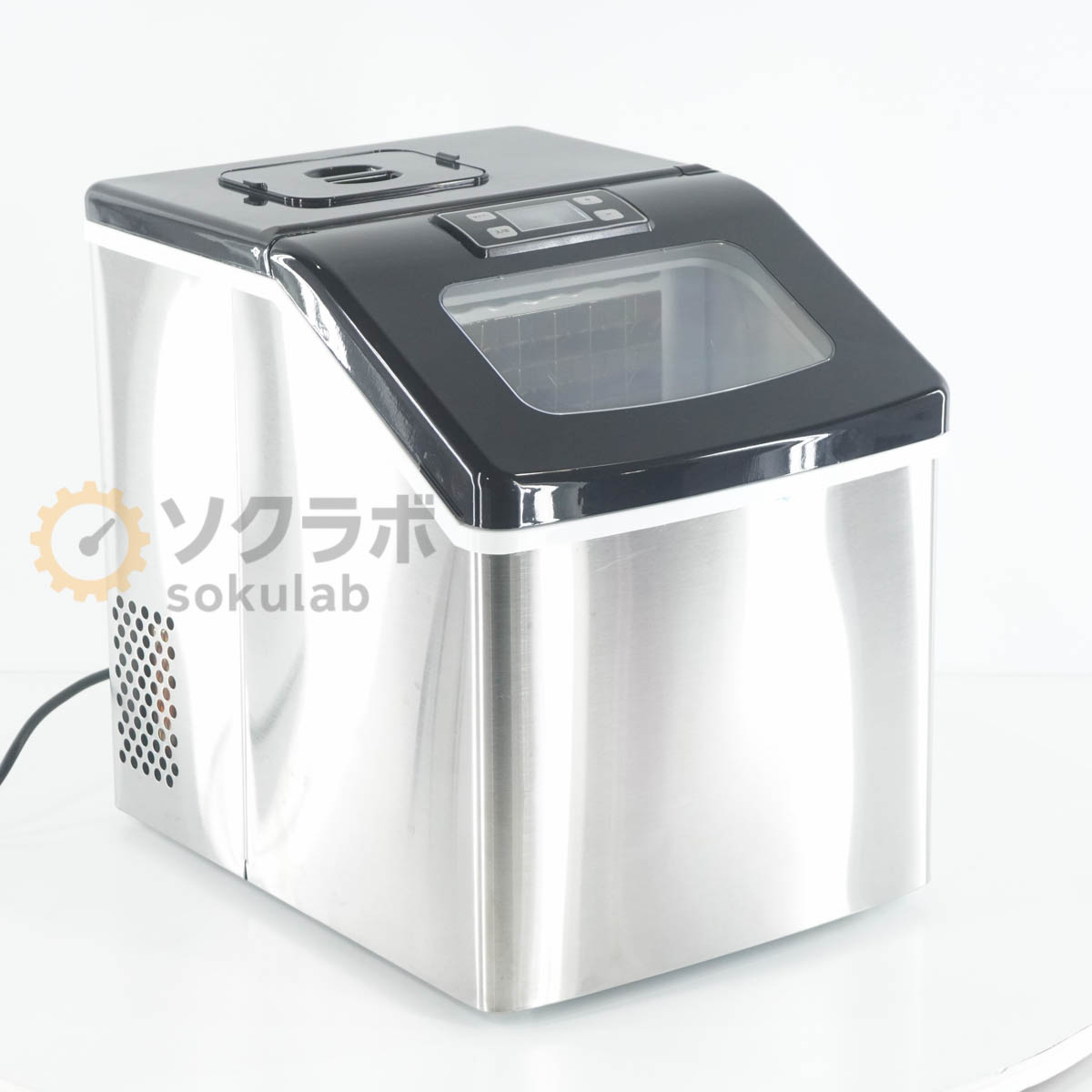 【保証あり】使用されていたものを入荷いたしました。 あくまでも中古品としてご理解の上でご購入お願いいたします。 詳細は写真にてご確認ください。【当商品について】商品内容詳細は写真からご確認をお願いいたします。製氷確認済【外観・動作・補足コメント】やや傷や汚れがあります。製氷することを確認いたしました。【サイズ】高さ36.00cm×幅29.00cm×奥行40.00cm　重さ約11.00kg【サイズ補足】