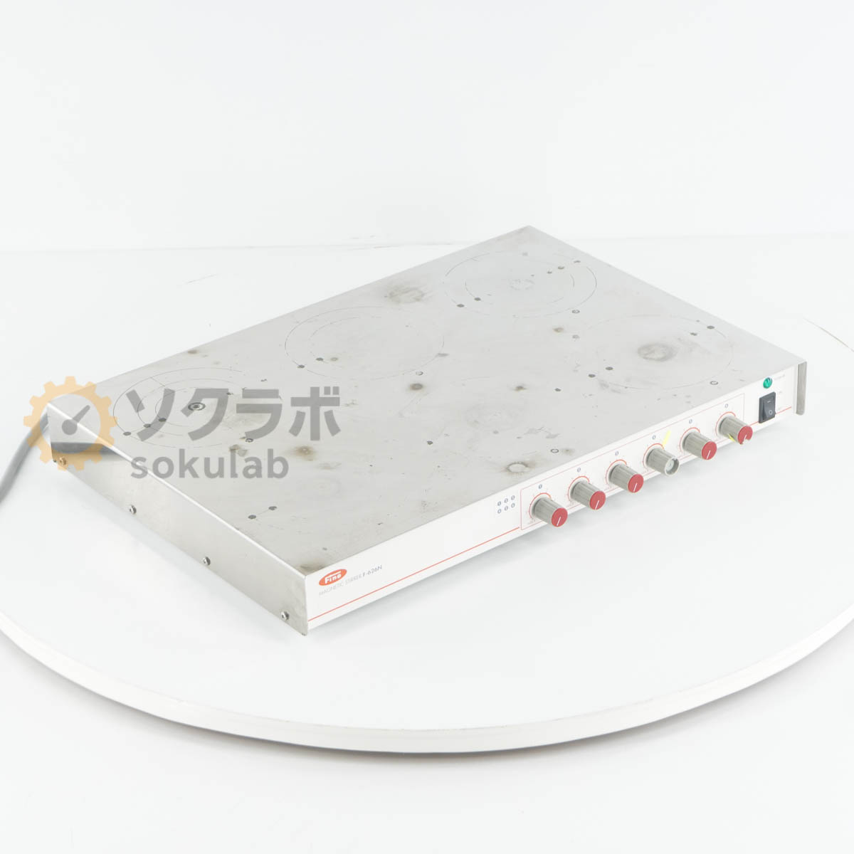【中古】[JB]保証なし TGK F-626N Fine MAGNETIC STIRRER 東京硝子器械 多連式スターラー DC小型 6連 マグネチックスターラー [08622-0004]