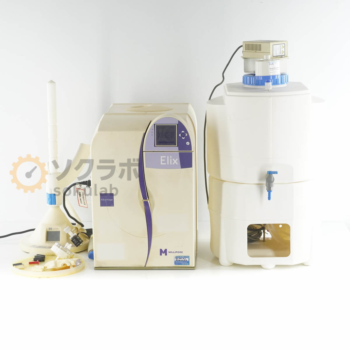 【中古】[JB]保証なし MILLIPORE Elix Advantage 3 ZRXV003T0 ミリポア 純水製造装...
