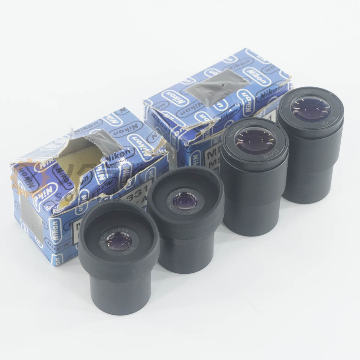 【中古】[DW]8日保証 セット Nikon 10x/23 33x/6 Eyepiece Lens ニコン 接眼レンズ 顕微鏡レンズ [08069-0343]