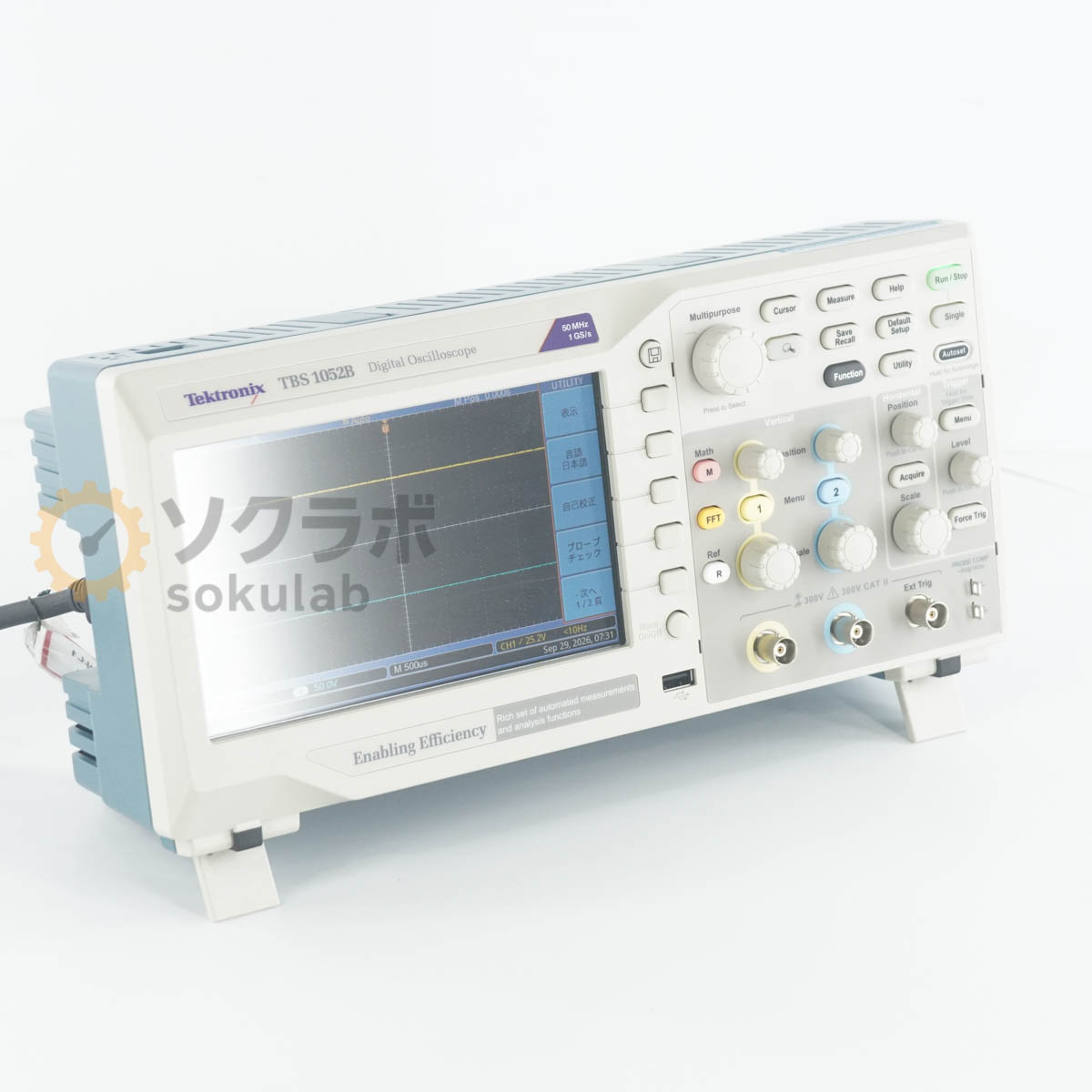 �y���Áz[DW]8���ۏ� ���ȍZ��OK Tektronix TBS 1052B TBS1052B 50MHz 1GS/s�c