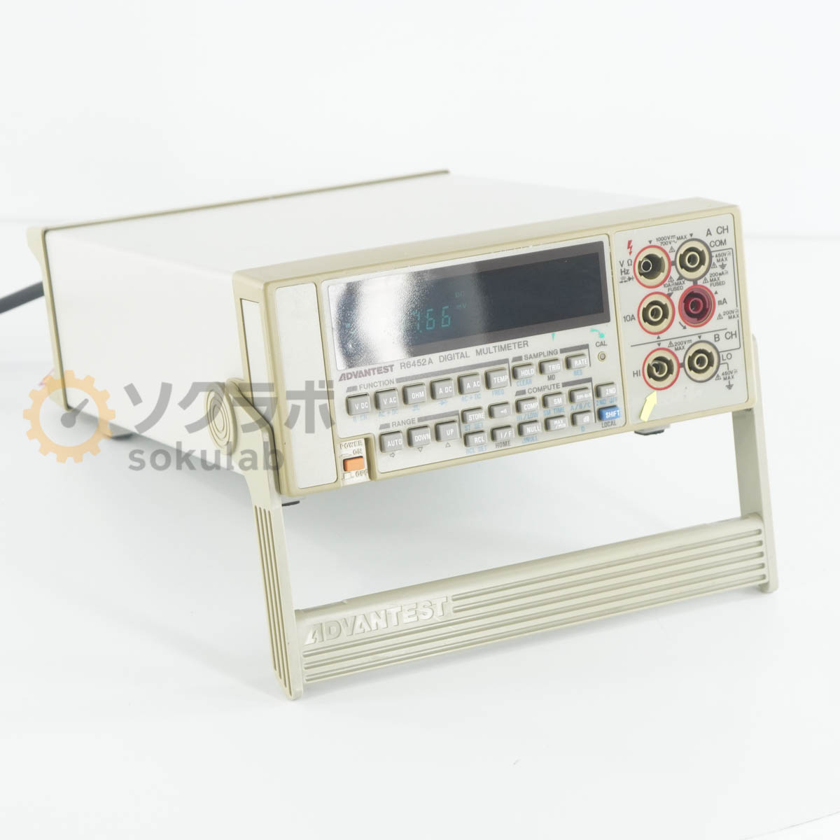 型番補足：DMM【保証あり】開発機関や研究所等から動作品として入荷いたしました。 当店では校正は行なっておりませんので、校正期限内レベルの精度・確度を保証するものではございません。 あくまでも中古品としてご理解の上、ご購入ください。 詳細は写真にてご確認ください。【当商品について】商品内容詳細は写真からご確認をお願いいたします。【外観・動作・補足コメント】傷や汚れがあります。正面の端子に破損箇所があります。電源コードは付属いたしません。【サイズ】高さ10.00cm×幅23.00cm×奥行32.00cm　重さ約3.00kg【サイズ補足】
