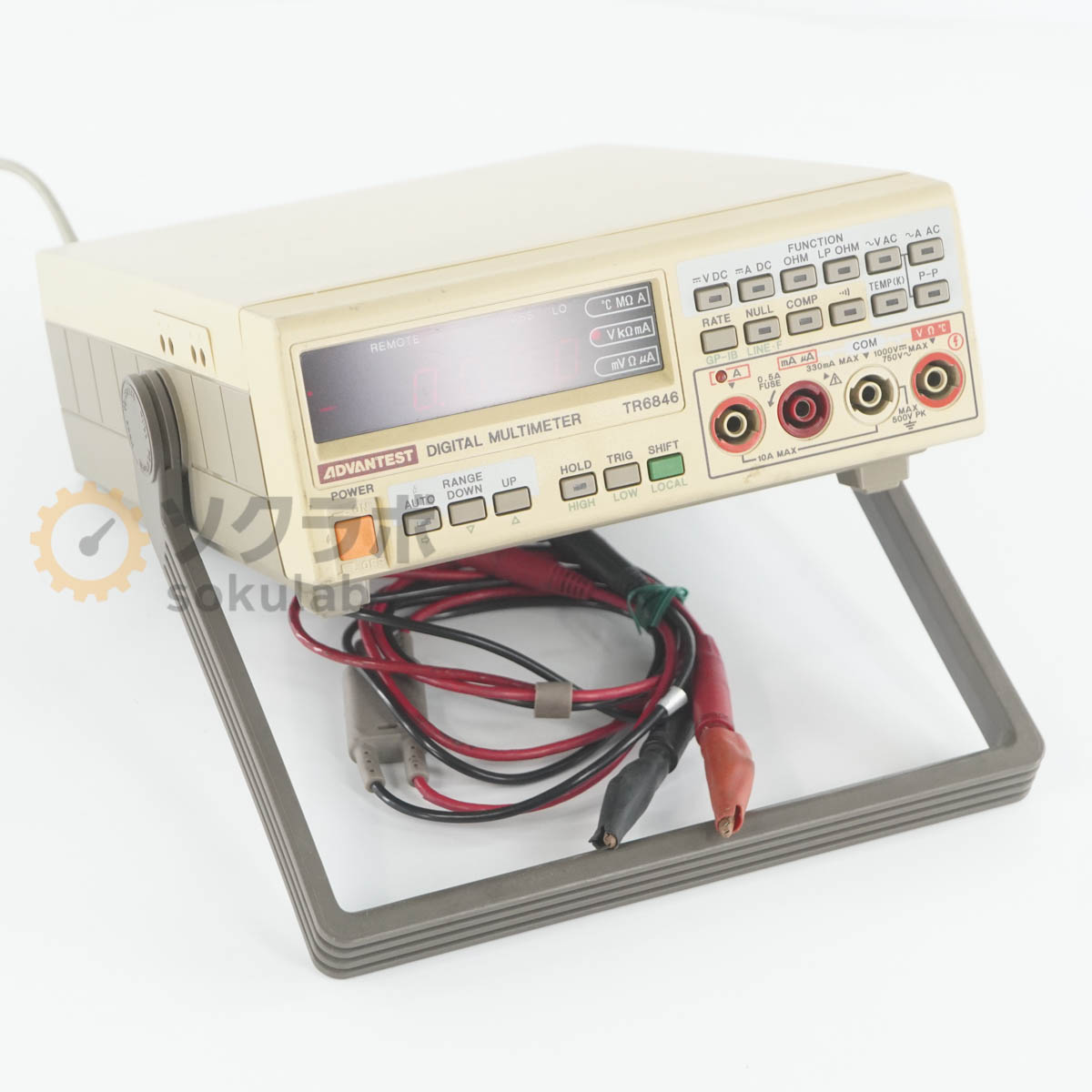 型番補足：DMM 付属品：電源コード【保証あり】開発機関や研究所等から動作品として入荷いたしました。 当店では校正は行なっておりませんので、校正期限内レベルの精度・確度を保証するものではございません。 あくまでも中古品としてご理解の上、ご購入ください。 詳細は写真にてご確認ください。【当商品について】商品内容詳細は写真からご確認をお願いいたします。【外観・動作・補足コメント】傷や汚れがあります。【サイズ】高さ13.00cm×幅21.00cm×奥行28.00cm　重さ約3.00kg【サイズ補足】