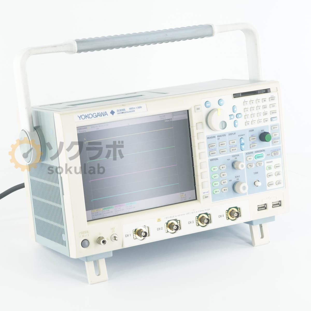 型番補足：701313-M-HJ/B5/P2/C10 仕様：1.5GHz 10GS/s【保証あり】開発機関や研究所等から動作品として入荷いたしました。 当店では校正は行なっておりませんので、校正期限内レベルの精度・確度を保証するものではございません。 あくまでも中古品としてご理解の上、ご購入ください。 詳細は写真にてご確認ください。【当商品について】1.5GHz 10GS/ MODEL：701313 SUFFIX：-M-HJ/B5/P2/C10SelfTestOK【外観・動作・補足コメント】傷や汚れがあります。ツマミに劣化があります。セルフテストをパスすることを確認いたしました。正常な波形を確認いたしました。電源コードは付属いたしません。【サイズ】高さ30.00cm×幅40.00cm×奥行21.00cm　重さ約7.00kg【サイズ補足】