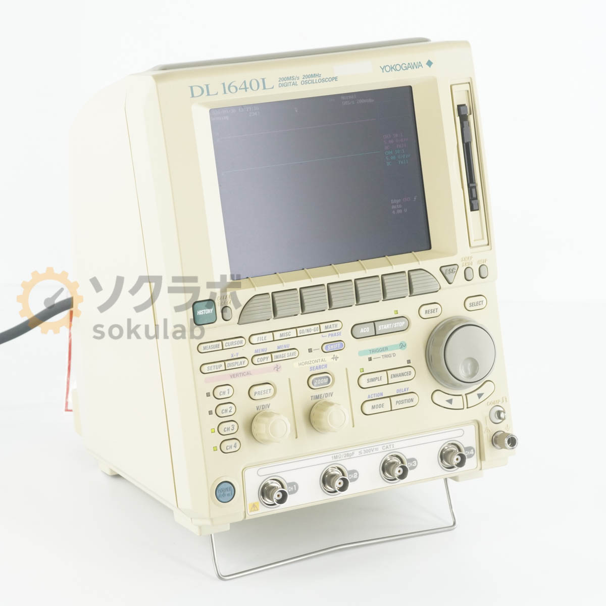 型番補足：701620-AC-M-J3/B5/P4/C10/7N 仕様：200MHz 200MS/s【保証あり】開発機関や研究所等から動作品として入荷いたしました。 当店では校正は行なっておりませんので、校正期限内レベルの精度・確度を保証するものではございません。 あくまでも中古品としてご理解の上、ご購入ください。 詳細は写真にてご確認ください。【当商品について】200MHz 200MS/s MODEL：701620 SUFFIX：-AC-M-J3/B5/P4/C10/7N【外観・動作・補足コメント】傷や汚れがあります。波形が表示されることを確認いたしました。電源コードは付属いたしません。【サイズ】高さ27.00cm×幅22.00cm×奥行28.00cm　重さ約5.00kg【サイズ補足】
