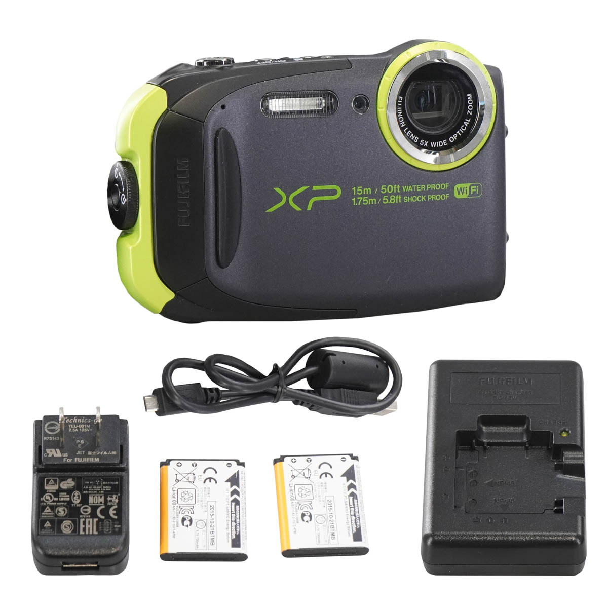 【中古】[PG]USED 8日保証 残り45台!! FUJIFILM FinePix XP80 デジカメ DIGITAL CAMELA デジタルカメラ ブラック 防水 防...[SK03254-0052]