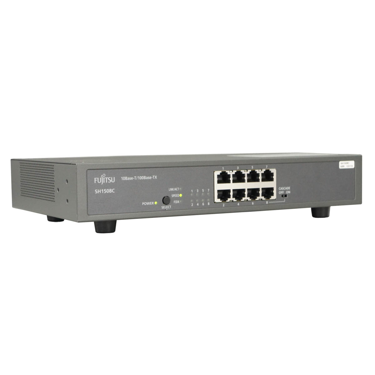 【中古】[PG]8日保証 FUJITSU SH1508C ギガレイヤー2スイッチングハブ[ST01545-0040]
