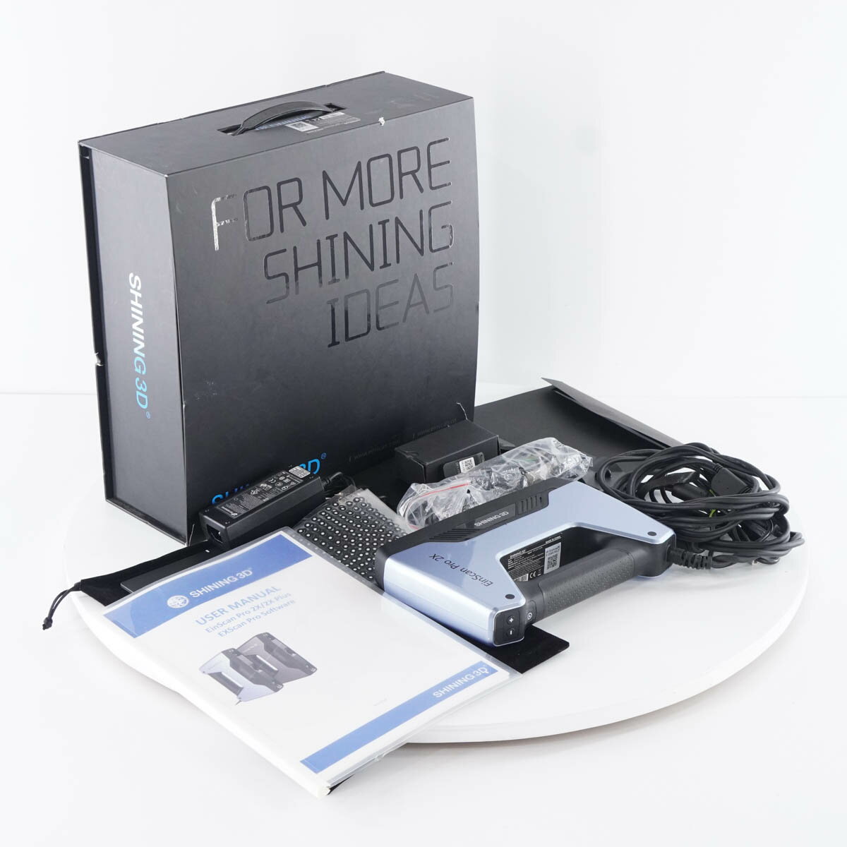 【中古】[PG]8日保証 SHINING 3D EinScan Pro 2X Scanner 3Dスキャナー ACアダプター ソフトウェア 取扱説明書[ST03955-0003]