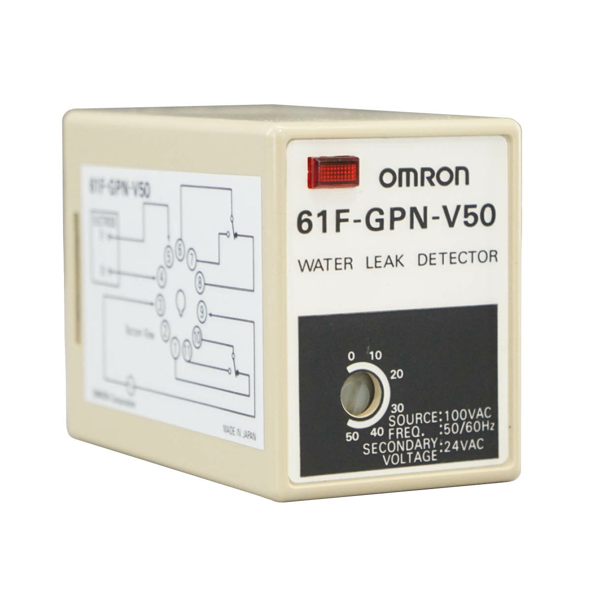 【中古】[PG]USED 8日保証 残り2台!! OMRON 61F-GPN-V50 WATER LEAK DETECTOR ウォーターリークディテクター[SK01356-0568]