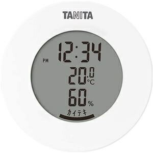 その他 タニタ デジタル 温湿度計 ホワイト TT-585 ds-2322836