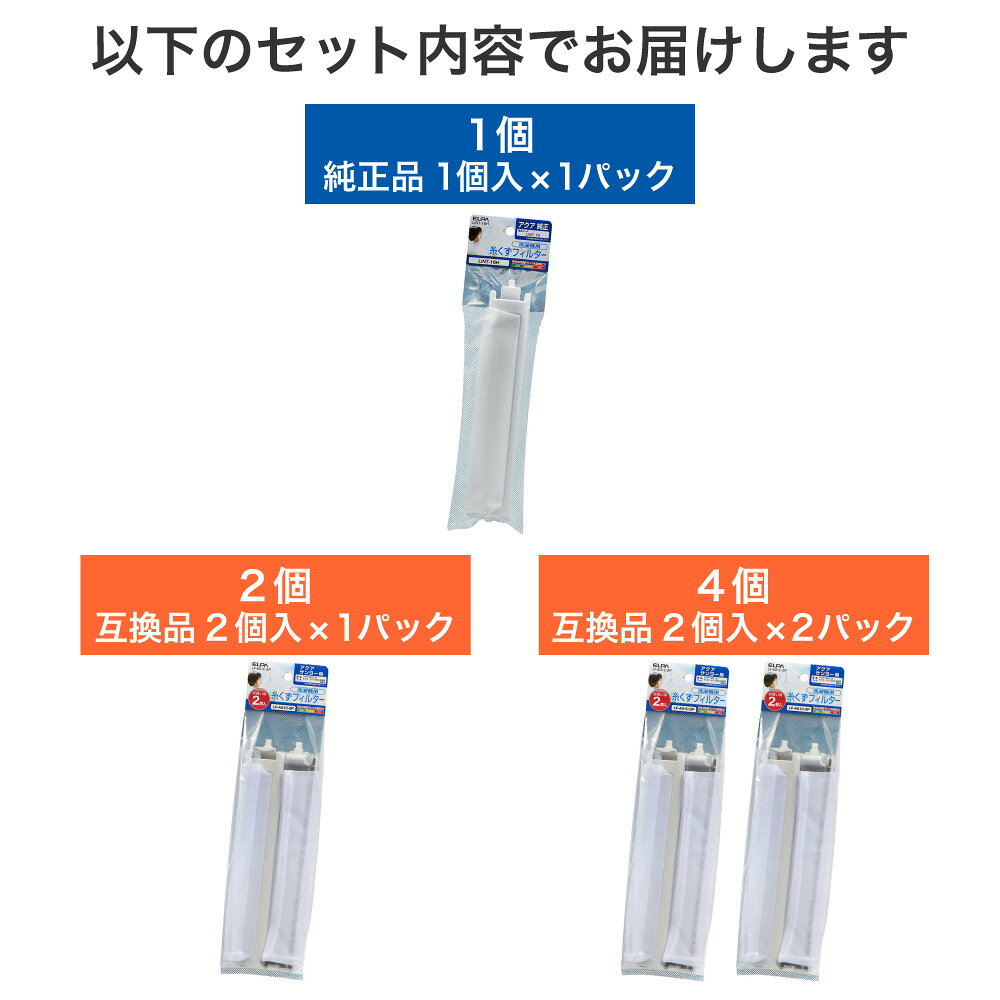 でんきのパラダイス 電天堂の洗濯機用 糸くずフィルター アクア／サンヨー LINT-16 互換 | 入数： 1〜4個 |｜アングル2