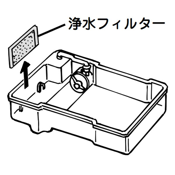 三菱 冷蔵庫用 製氷機 浄水フィルター M20-Y50-526RH / MITSUBISHI 純正パーツ 2