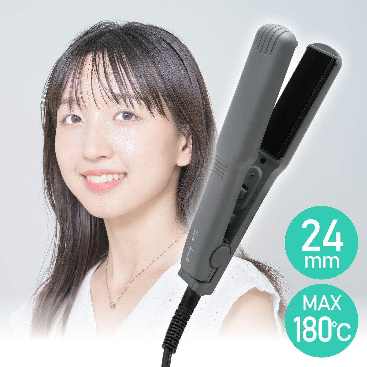 再入荷なし：マクロス ラシェルGBミニストレートアイロン MEBL-155GB