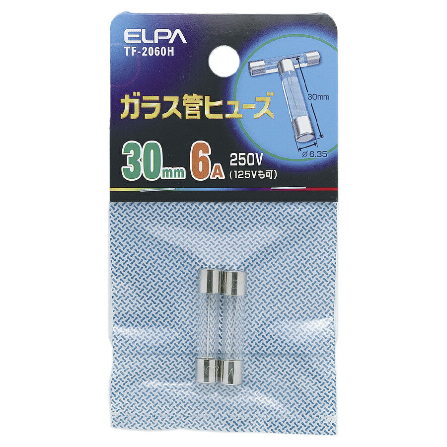 ����� ���饹�ɥҥ塼�� 30mm 2���� 250V 6A TF-2060H