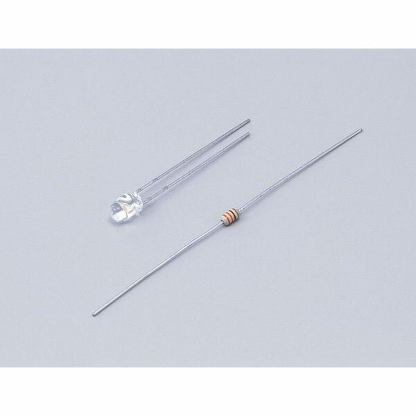 エルパ LED 発光ダイオード φ3mm ホワイト HK-LED3H (W)