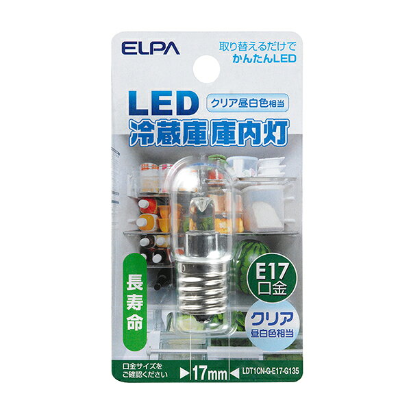 ����� LED�������ŵ� �ʥĥ��� E17 ���ꥢ ���� LDT1CN-G-E17-G135