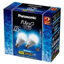 パナソニック パルックプレミア LED電球 一般電球形 E26 40w形 昼光色 2個入 LDA4DGSK4F2T