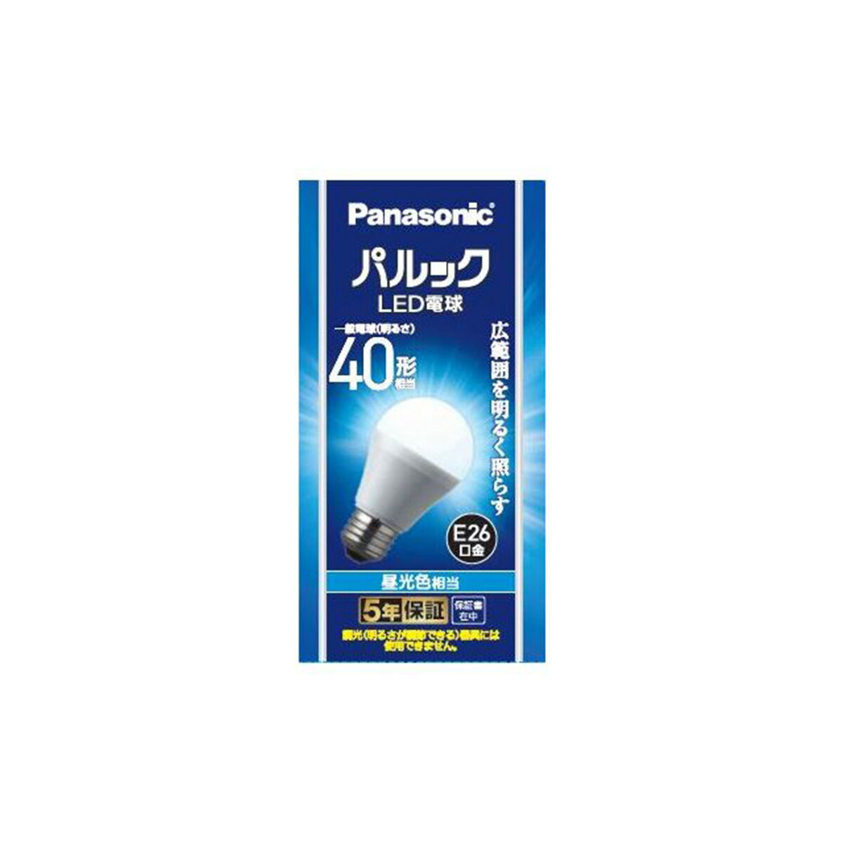 General Light Bulbs - パナソニック LEDベーシック40昼光 LDA4DGK4