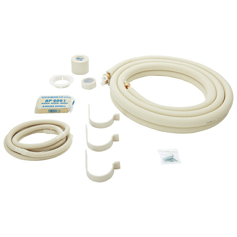 因幡電工 フレア加工済み空調配管セット 4m SPH-F234